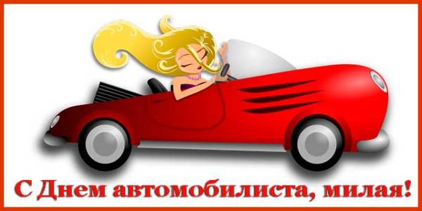 Поздравления С Днем Автомобилиста Женщине Прикольные Видео